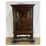 Antique Country French Cupboard-8097