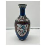 Small Cloisonne Floral Vase
