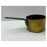 Brass Saucepan with Iron Handle-7680