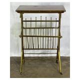 Victorian-Style Brass Stand-7916