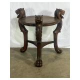 Carved Side Table-8146