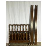 Oak Spindle Twin Bed -7057