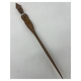 Hand-Carved Wooden Letter Opener