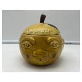Ceramic Applesauce Jar