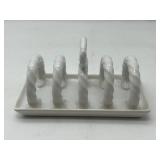 Ceramic Toast Rack Organizer