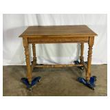 Antique Oak Table-8163