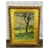 Antique Watercolor by V. Ly Heeschaut-7635
