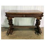 Antique Carved Table-7215