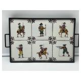 Handmade Ceramic Tile Tray-8238