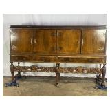 Burl Walnut Sideboard-8136