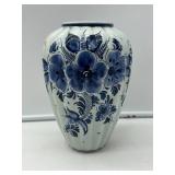 Blue and White Delft Vase-7992