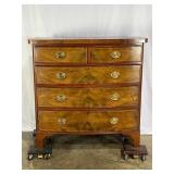 Antique Bowfront Chest-7868