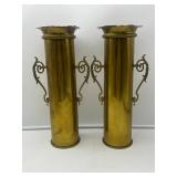 WW1 Trench Art Vases-7975