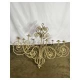 Metal Candle Chandelier-8176