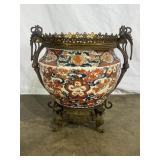 Antique Oriental Jardiniere-8132