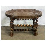 Antique Barley Twist Stool-8080