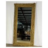 Large Ornate Giltwood Mirror-203