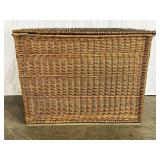 Large Wicker Trunk-7082