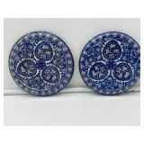 Blue Floral Trivets