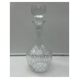 Cut Glass Decanter with Stopper