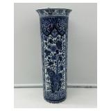 Blue and White Ceramic Vase-7992