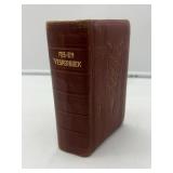 Misboek en Vesperale Book