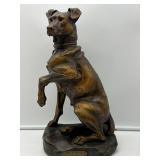 Terracotta Fox-Terrier Sculpture-7693