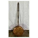 Antique Copper Bed Warmer-7752