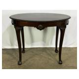 Oval Chippendale Table