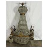 Stags Head Chandelier-240