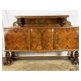 Burl Walnut Sideboard-8738