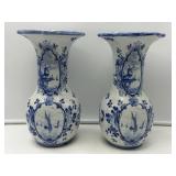 Pr Blue Delft Vases-8798