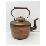Antique Copper Teapot-8794