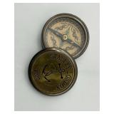 Vintage Brass Compass