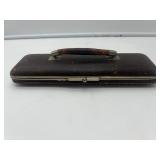 Antique Leather Cased Glove Stretcher