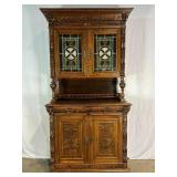 Antique Buffet Deux Corps-6402