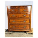 Antique Bow Front Chest ï¿½ 8772