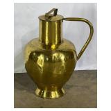 Large Brass Pitcher-7975