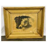 Framed Horse Artwork-8814