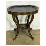 Antique Tray-Top Side Table-8747