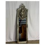 Large Silver Gilt Wall Mirror-207
