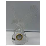 RCR Crystal Eagle Clock
