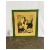 Framed Cats Artwork by E. Holst-8724