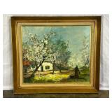 Oil Painting of Rural Scene ï¿½ 6610