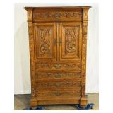 Antique French Cupboard-8682