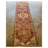 Hand-knotted Karajeh Runner Rug-314