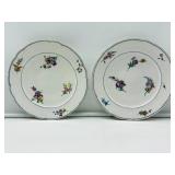 2 Antique Plates-8765