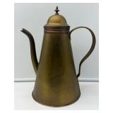 Brass Coffee Pot With Lid-8799