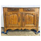 Very Early Antique Cupboard-8657