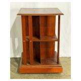 Oak Revolving Bookcase
